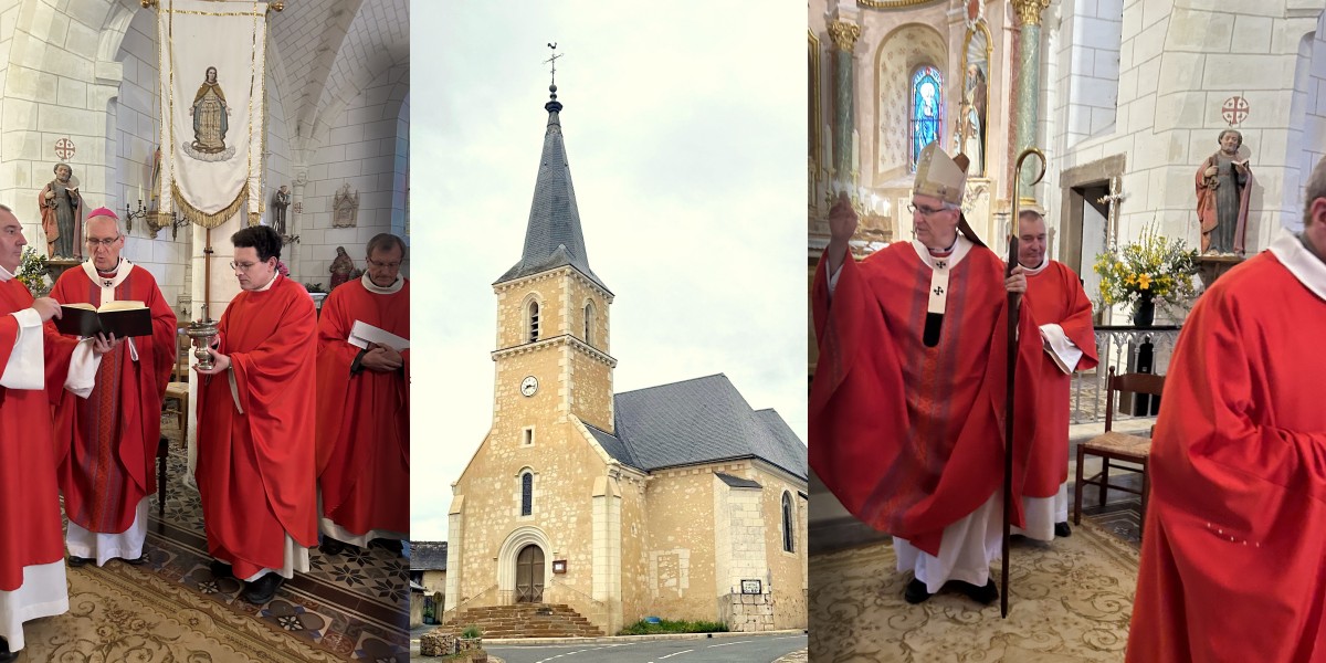 Voici des photos de la messe du samedi 29 juin présidée par Monseigneur Jordy